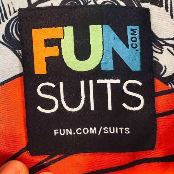 Fun Suits Justice League Wool Blend DC Comics Suit Sports Coat Men's Medium - Picture 5 of 11